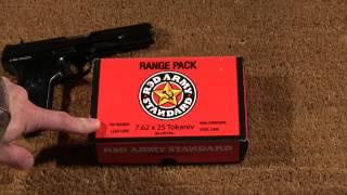 Review: Red Army Standard 7.62x25 Tokarev