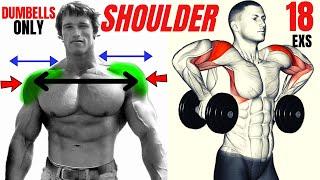 18 BEST SHOULDERS WITH DUMBELLS ONLY / Les meilleurs exercises musculation épaules avec haltères