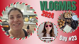 Vlogmas Day #23 Η Γιορτή της Αναστασίας! (Ετοιμασίες, Μαγειρέματα & το Πάρτι) | Nancy Stergiou