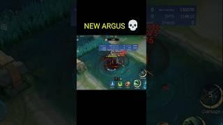 NEW ARGUS BRO  | NEW UPDATE MLBB | ARGUS REVAMP #ARGUS #Shorts #MLBB #mobilelegends