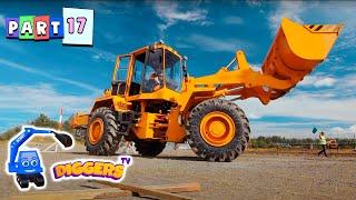 Sunny Diggers For Children | Learn about Construction Vehicles