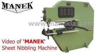 'MANEK' - Universal Sheet Nibbling Machine / Sheet Metal Nibbler