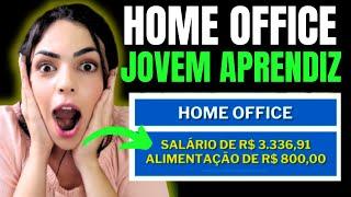 HOME OFFICE JOVEM APRENDIZ: COMO CONQUISTAR SEU PRIMEIRO EMPREGO!