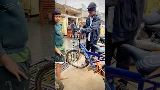 Dost ke cycle ka hendal tut gaya || #minivlog #vlog #shortvideo #viralvideo #shorts #youtubeshorts