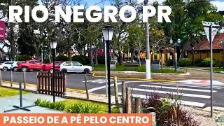  Passeio a pé  pelo centro de Rio Negro PR