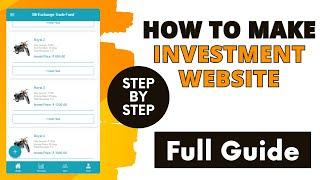 How To Develop An Investment App | Investment App Daily Income