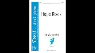 CGE477 Hope Rises - SATB - Mark Patterson