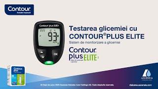 Efectuarea testării sângelui cu CONTOUR PLUS ELITE | CONTOUR PLUS ELITE | mg/dl | RO (ro_RO)