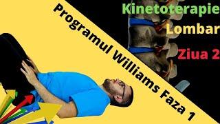 Programul Williams faza 1 ziua 2 exercitii coloana vertebrala lombara exercitii hernie de disc lomba