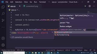 Python Screenshot Application Using Tkinter and PyAutoGUI Library Full Project For Beginners