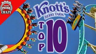 Top 10 BEST Knott's Berry Farm Roller Coasters