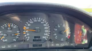 Mercedes W140 (1997)(S320)(231 HP) - Acceleration 0-100