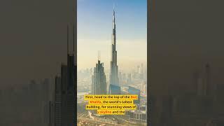 Top 3 things to do while you are in Dubai | Travel Tips |