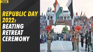 Republic Day 2022: Beating Retreat ceremony at Attari-Wagah border