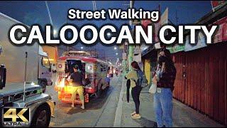 Wandering Streets in CALOOCAN CITY Metro Manila Philippines [4K]