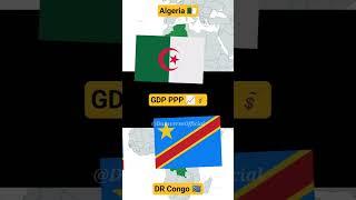 Algeria vs DR Congo General Comparison Shorts 2023 #viralshorts  #dataverseofficial