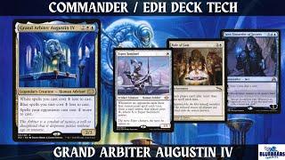 Grand Arbiter Augustin IV | Magic the Gathering Commander deck tech | Stax | Pillow Fort | EDH