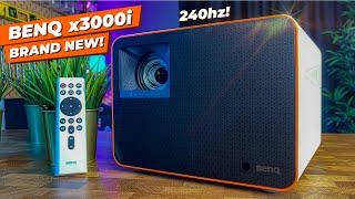 BENQ x3000i REVIEW!  AMAZING 4K Home Theater Projector! ️  240hz!!