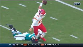 Jerome Baker Records The LONGEST SACK In NFL History On Patrick Mahomes | NFL Week 14