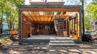 Couple Builds Dream Garage for $5000 in 31 Days | Start to Finish DIY Build by @Weandnature