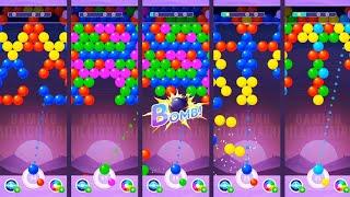 Bubble Shooter Rainbow l Ball Shooting Game l Level 156-159 l  #games #gaming #gameplay