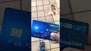 Must have SBI credit card for everyone ￼#creditcard #sbicreditcard #simplyclick