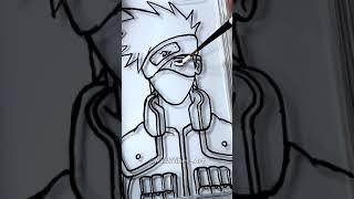 Trying out the Glass Painting Technique on my Phone Case! Satisfying! (#Shorts)