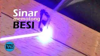 Kok Bisa Sinar Laser Memotong Besi ? Bagaimana Cara Kerjanya ?