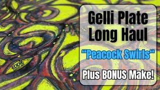 Gelli Plate Long Haul - Bonus Make!