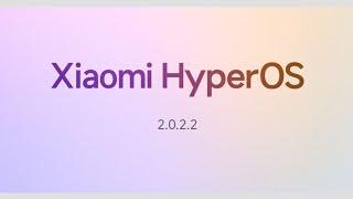 Hyper OS v2.0.2.2 Port A15 MI 11X Poco F3