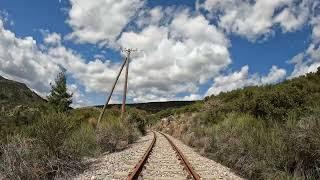 Dresine Cab ride | Peloponnese Narrow-gauge | Partheni-Eleochori