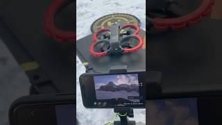 Risky Flight in Snow with DJI Avata 2 FPV drone! #dji #drone