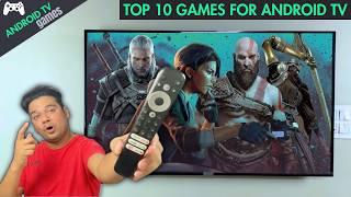 Top 10 Games for Smart TV | Best Games for Android TV (Free)