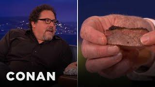 Jon Favreau Challenges Seth Rogen To A Brisket-Off | CONAN on TBS