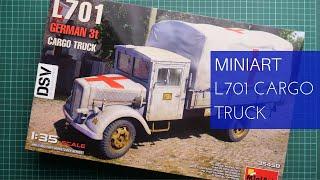 Miniart 1/35 L701 German Cargo Truck (35450) Review