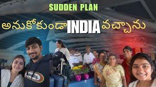 Sudden plan London ↔️ India | flight ️ journey | short trip