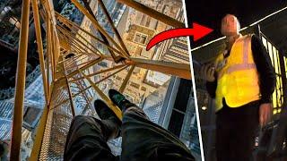 300 Meter Crane Climb in Turkey Doesn't Go To Plan 