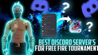 Best Discord Servers For Free Fire Tournament| Discord Par Tournament Kaise Khele| FF tournament App