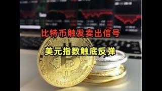 比特币触发日线级卖出信号，链上数据显示比特币巨鲸抛售，美元指数出现底部反转信号