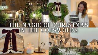 The Magic of Christmas in The English Countryside | Winter in the Cotswolds & Viral Book Tree Vlog