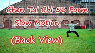 Chen Tai Chi 56 Form - Slow Motion (Back View) 陈氏太极56式-慢速练习（背面)