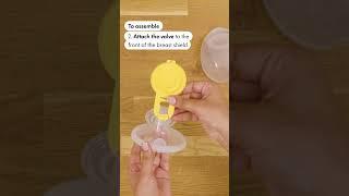 How to Assemble Medela's Hands-free Collection Cups