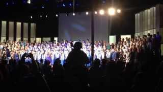 2014 Smbs Slavic missionary bible school 10 year anniversary choir "Lord you're Holy"