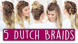 5 Easy INSTAGRAM FRISUREN für Mittel & Lange Haare! (DUTCH BRAID) mit Kleinstadtcoco!