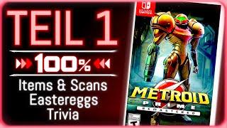 100% Metroid Prime REMASTERED!  The Most Perfect Savestate TEIL 1