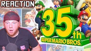 Krimson KB Reacts: Super Mario 35th Anniversary Nintendo Direct