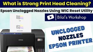 Clean Print Head Epson EcoTank Printers All Models️Ask Bilal?