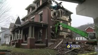 Historical Johnstown home being torn down