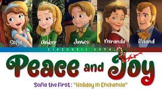 Peace and Joy - Color Coded Lyrics | Sofia the First "Holiday in Enchancia" | Zietastic Zone