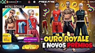 É AMANHÃ!! OURO ROYALE ESPECIAL? PEGUE O TENGEN UZUI, CAMISAS DE TIME FF E MAIS, NOVIDADES FREE FIRE